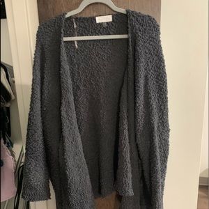 Nordstrom Navy Blue Cardigan